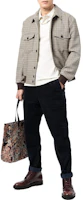 Lookbook Polo Ralph Lauren FW22 高腰休闲纯色罗纹长裤 深蓝色 710811523-003