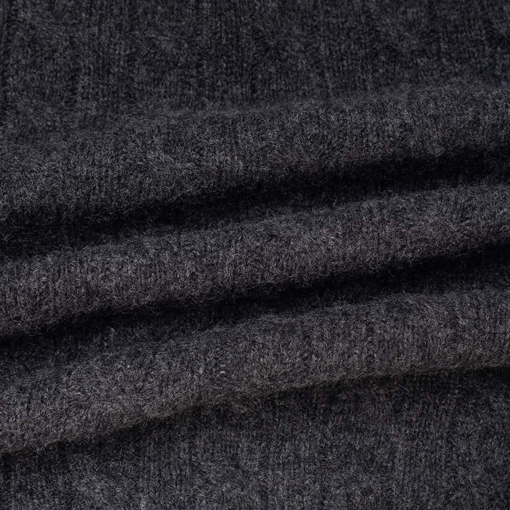 Polo Ralph Lauren FW22  Solid Ribbed Round Neck Sweater Grey. 710876762-013 圖 4