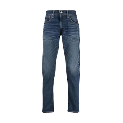Polo Ralph Lauren FW22 Solid Washed Straight Jeans Blue 710855999-001