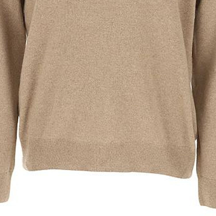 Polo Ralph Lauren FW22  V-Neck Pullover Sweater Brown with Embroidered Pony. 710876707-007 圖 9