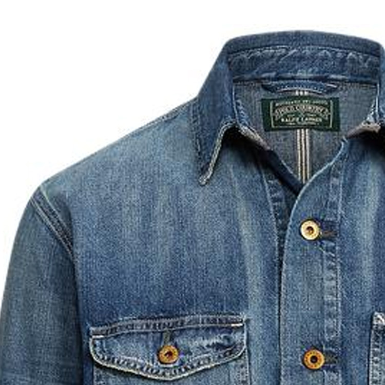 Polo Ralph Lauren FW22  Washed Denim Jacket with Pocket Detail - Blue. MNPOOTW16020881 圖 6