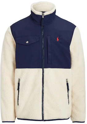 폴로 랄프로렌 FW22 블루 화이트 컬러블록 로고 자수 집업 재킷 MNPOKNI16822252-101 Order 폴로 랄프로렌 FW22 블루 화이트 컬러블록 로고 자수 집업 재킷 MNPOKNI16822252-101