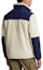 Purchase 폴로 랄프로렌 FW22 블루 화이트 컬러블록 로고 자수 집업 재킷 MNPOKNI16822252-101
