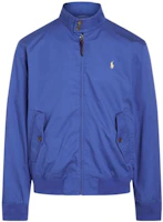 Polo Ralph Lauren FW22 Blue Zip-Up Jacket with Embroidered Logo MNPOOTW16020866-401 Polo Ralph Lauren FW22 Blue Zip-Up Jacket with Embroidered Logo MNPOOTW16020866-401