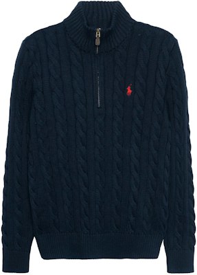 Polo Ralph Lauren FW22 經典織紋刺繡標誌毛衣 深藍色 710810841-001 Order Polo Ralph Lauren FW22 經典織紋刺繡標誌毛衣 深藍色 710810841-001
