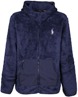 Polo Ralph Lauren FW22 Colorblock Fleece Hoodie Jacket Blue (). 710880752-002 Polo Ralph Lauren FW22 Colorblock Fleece Hoodie Jacket Blue (). 710880752-002