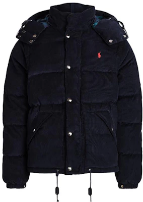 Polo Ralph Lauren 2022秋冬蓝色灯芯绒可拆帽羽绒外套 MNPOOTW16020891-410 Buy Polo Ralph Lauren 2022秋冬蓝色灯芯绒可拆帽羽绒外套 MNPOOTW16020891-410