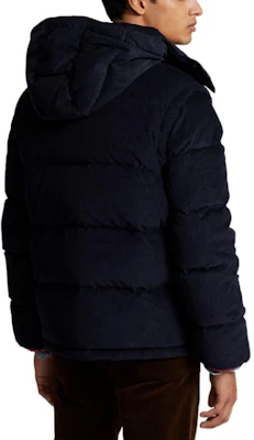 Polo Ralph Lauren 2022秋冬蓝色灯芯绒可拆帽羽绒外套 MNPOOTW16020891-410 Purchase Polo Ralph Lauren 2022秋冬蓝色灯芯绒可拆帽羽绒外套 MNPOOTW16020891-410