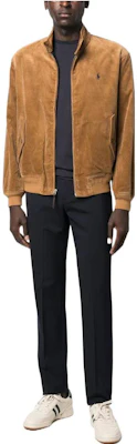 Polo Ralph Lauren FW22 Corduroy Jacket Light Brown with Logo Embroidery for Men 710879471-002 Shop Polo Ralph Lauren FW22 Corduroy Jacket Light Brown with Logo Embroidery for Men 710879471-002