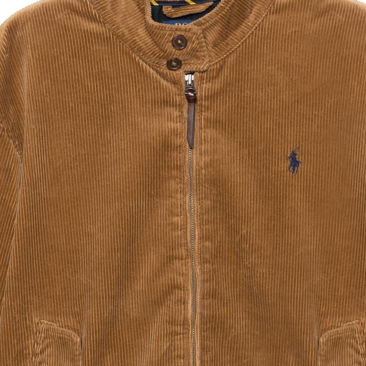 Polo Ralph Lauren FW22 Corduroy Jacket Light Brown with Logo Embroidery for Men 710879471-002 圖 9