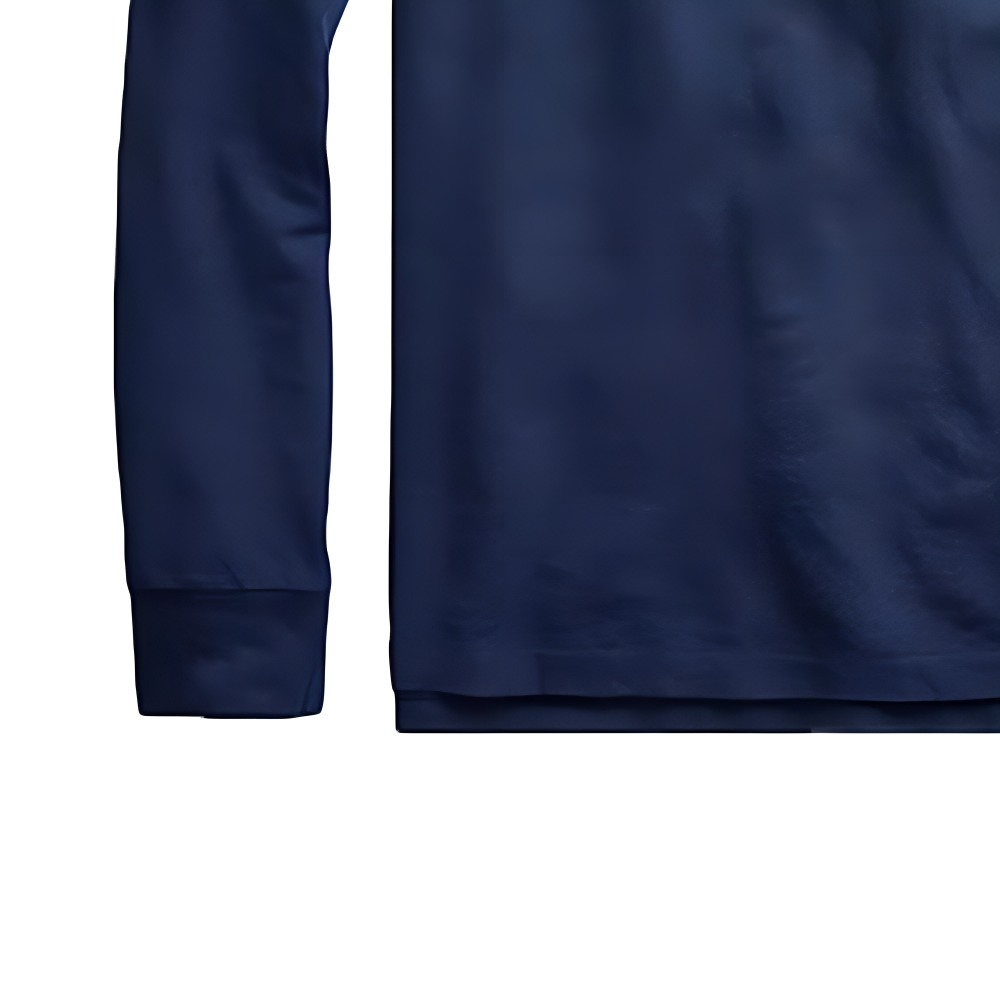 Details for 폴로 랄프 로렌 FW22 커스텀 슬림 핏 로고 긴팔 폴로 셔츠 블루 남성. 710680792-031