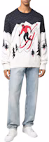 Lookbook Polo Ralph Lauren FW22 Graphic Knit Pullover Sweater Ivory White 710881009-001