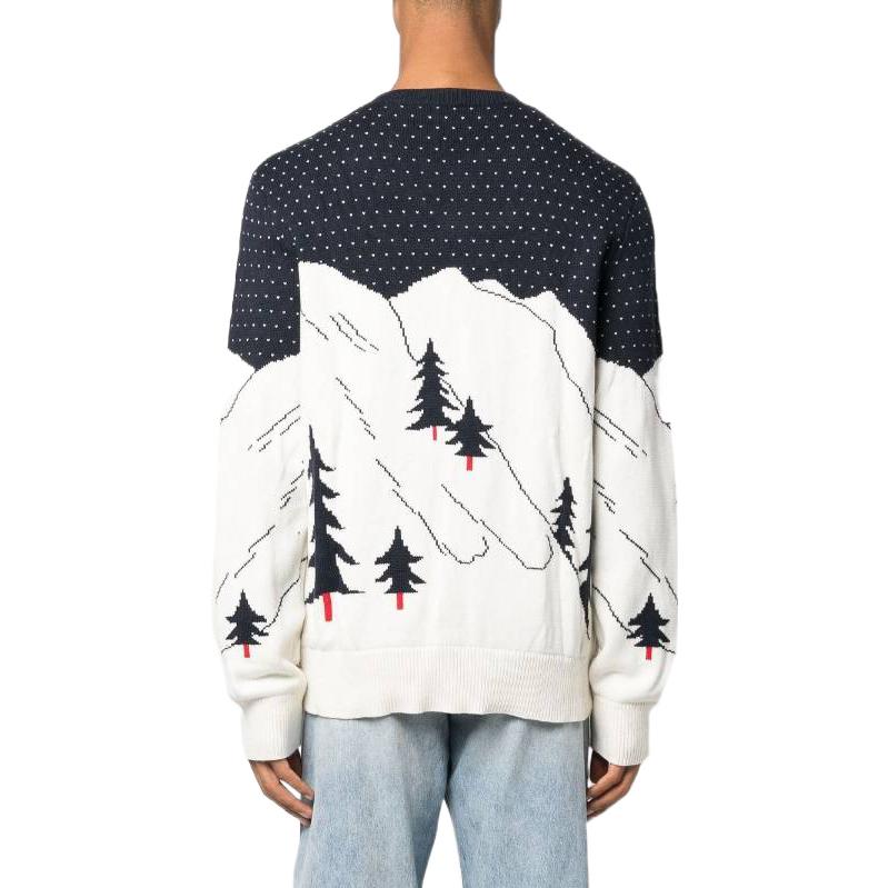 Polo Ralph Lauren FW22 Graphic Knit Pullover Sweater Ivory White 710881009-001 圖 4