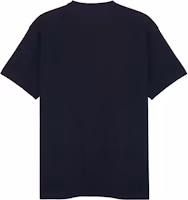 Lookbook Polo Ralph Lauren FW22 Camiseta Negra Hombre con Logo Bordado Sólido. 710707095-002