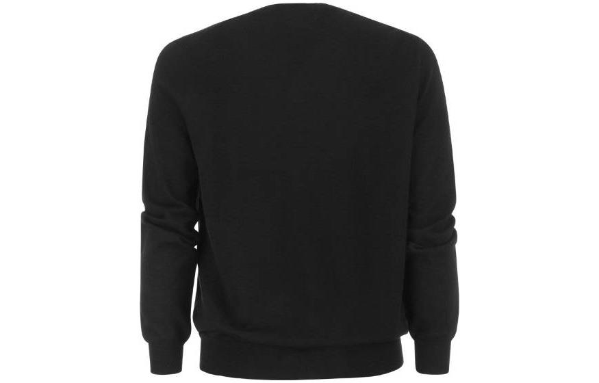 Polo Ralph Lauren FW22 Men’s Black Wool Sweater with Embroidered Logo. 710876846-008 圖 3
