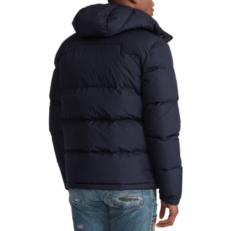 Polo Ralph Lauren FW22 Navy Blue  Down Jacket with Removable Hood & Logo. MNPOOTW16020299-410 圖 5
