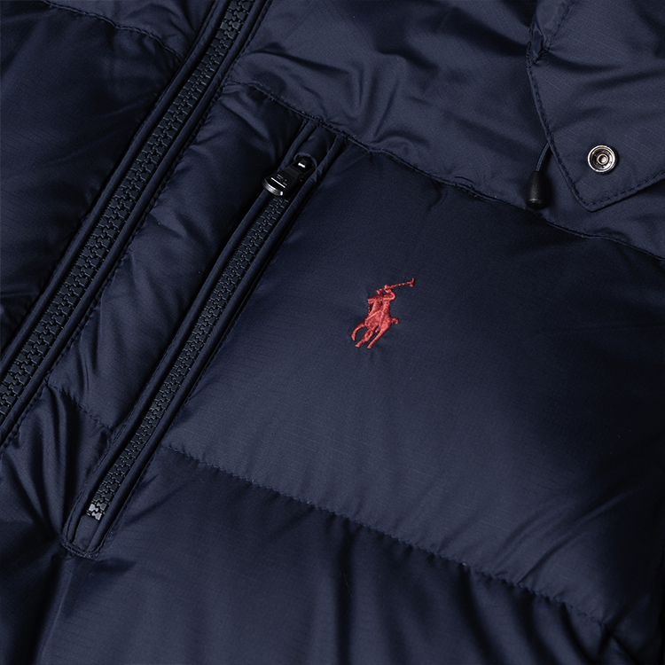 Polo Ralph Lauren FW22 Navy Blue  Down Jacket with Removable Hood & Logo. MNPOOTW16020299-410 圖 6