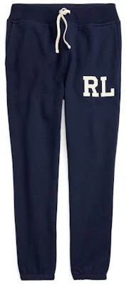 Polo Ralph Lauren FW22 Navy Blue Solid Letter Patch Knit Jogger Pants MNPOPNT1BQ20259-410 Buy Polo Ralph Lauren FW22 Navy Blue Solid Letter Patch Knit Jogger Pants MNPOPNT1BQ20259-410