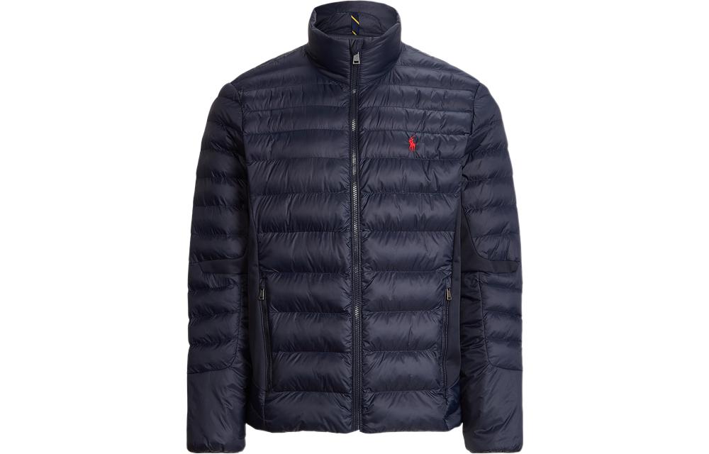 Polo Ralph Lauren FW22 Navy Blue Embroidered Zip-Up Jacket for Men MNPOOTW16020898-410 圖 2