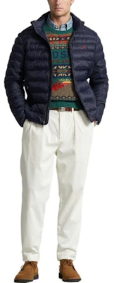 Polo Ralph Lauren FW22 男款海軍藍刺繡拉鍊外套 MNPOOTW16020898-410 Lookbook Polo Ralph Lauren FW22 男款海軍藍刺繡拉鍊外套 MNPOOTW16020898-410