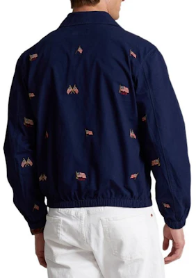 Polo Ralph Lauren FW22 海軍藍刺繡國旗拉鏈Polo外套 MNPOOTW16020877-410 Shop Polo Ralph Lauren FW22 海軍藍刺繡國旗拉鏈Polo外套 MNPOOTW16020877-410