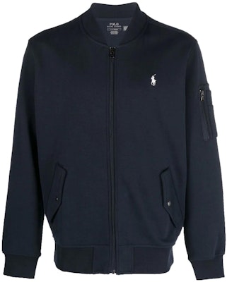 Polo Ralph Lauren FW22 Jaket Lelaki Navy Kolar Baseball Warna Solid 710881521-003 Buy Polo Ralph Lauren FW22 Jaket Lelaki Navy Kolar Baseball Warna Solid 710881521-003