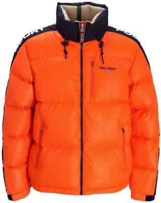 ポロラルフローレン FW22 オレンジロゴプリント ジップアップジャケット 710880728-001 Order ポロラルフローレン FW22 オレンジロゴプリント ジップアップジャケット 710880728-001