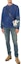 Lookbook Polo Ralph Lauren FW22 Patchwork Crewneck Long Sleeve Polo Shirt Blue Men’s. 710870247-001