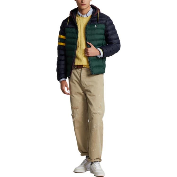 Polo Ralph Lauren FW22 Patchwork Logo Embroidered Casual Jacket Green Men’s. MNPOOTW16020910-300 圖 3