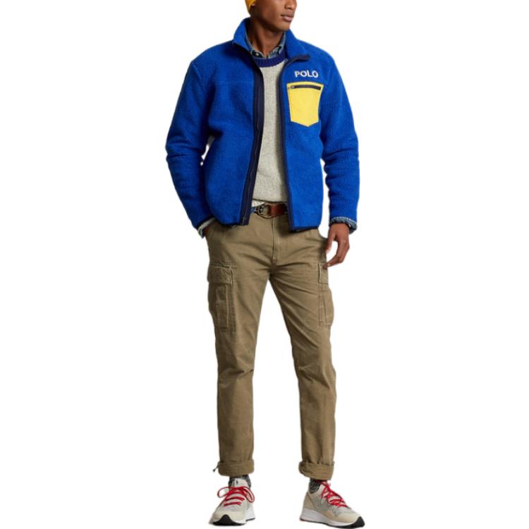 Polo Ralph Lauren FW22 Polo Ski Fleece Zip-Up Jacket Men’s Blue MNPOKNI16822463-999 圖 3