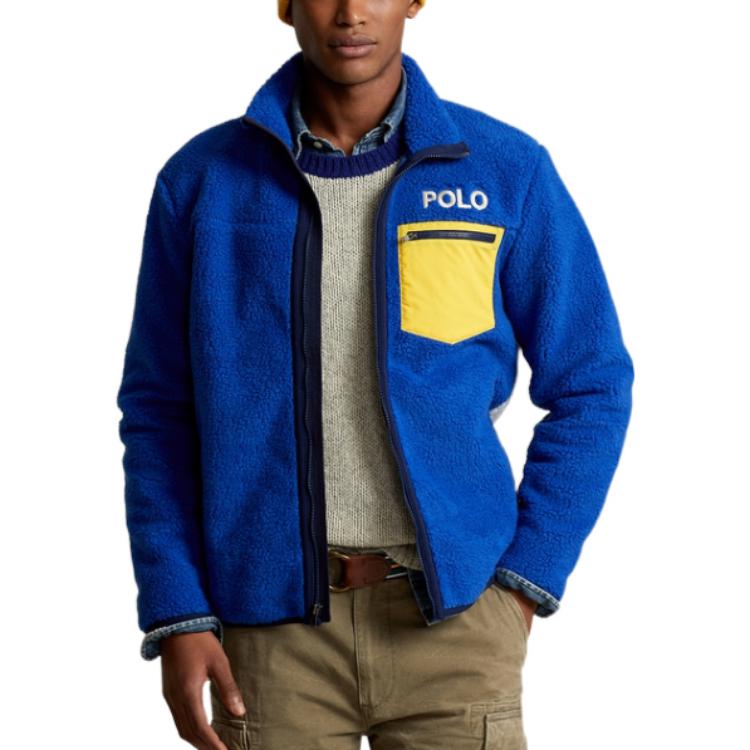 Polo Ralph Lauren FW22 Polo Ski Fleece Zip-Up Jacket Men’s Blue MNPOKNI16822463-999 圖 4