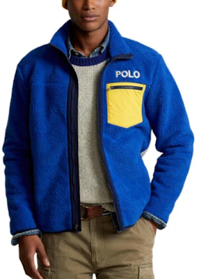Polo Ralph Lauren FW22 男款藍色Polo Ski刷毛拉鍊外套 MNPOKNI16822463-999 Shop Polo Ralph Lauren FW22 男款藍色Polo Ski刷毛拉鍊外套 MNPOKNI16822463-999
