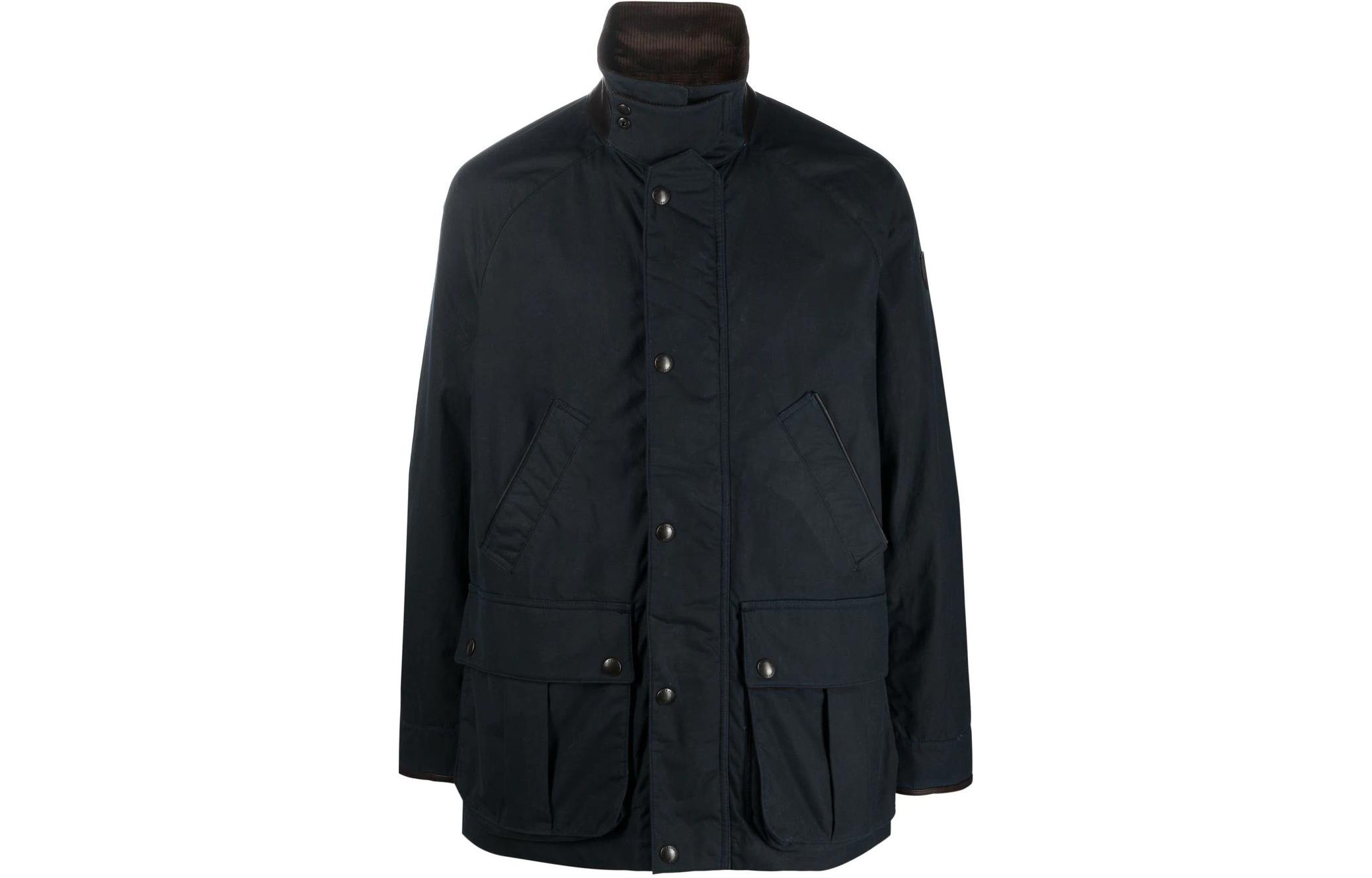 Polo Ralph Lauren FW22 Quilted Contrast Collar Jacket Navy Blue 710876156-001 圖 2