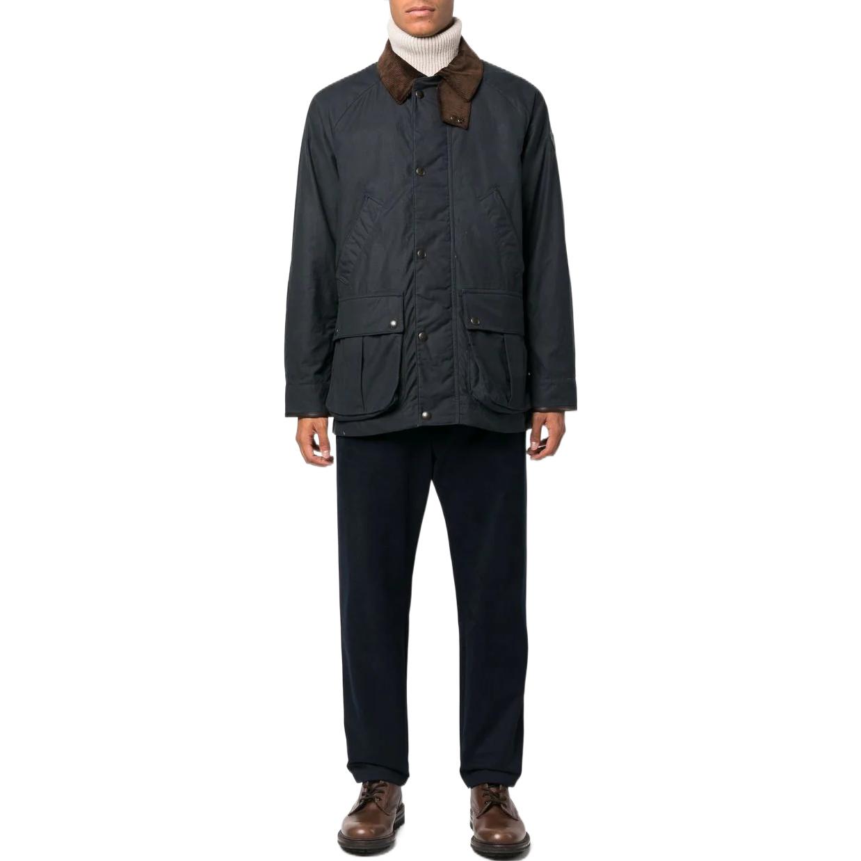 Polo Ralph Lauren FW22 Quilted Contrast Collar Jacket Navy Blue 710876156-001 圖 3