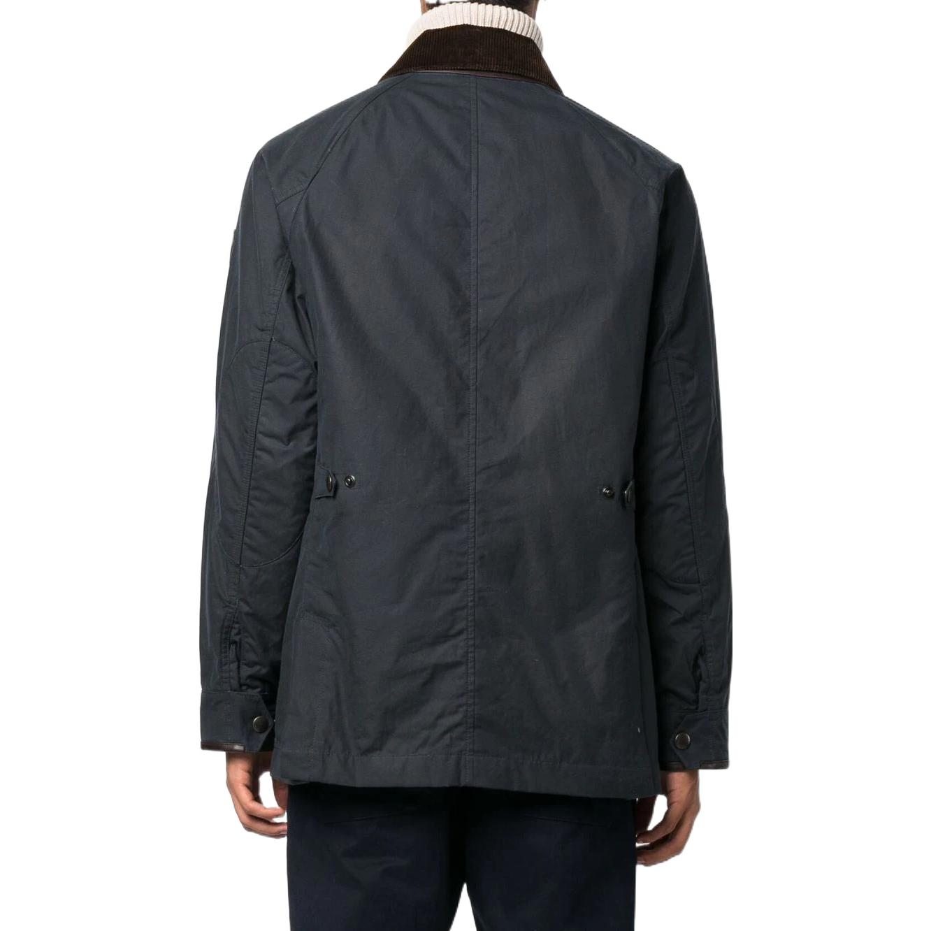 Polo Ralph Lauren FW22 Quilted Contrast Collar Jacket Navy Blue 710876156-001 圖 4