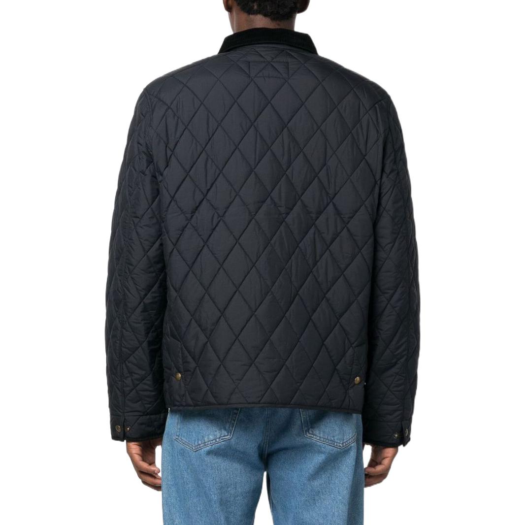 Purchase Polo Ralph Lauren FW22黑色修身菱格纹长袖休闲夹克 710847071002