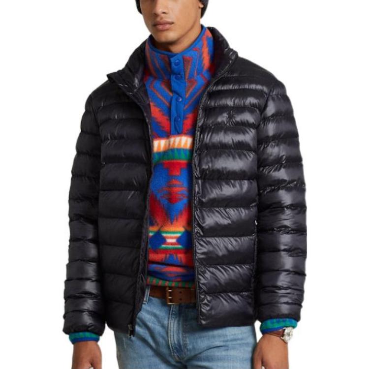 Polo Ralph Lauren FW22 Quilted Stand Collar Jacket Black MNPOOTW16020893-001 圖 4