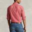 Shop Polo Ralph Lauren FW22 紅色單排扣長袖襯衫附刺繡標誌。 MNPOWOV16822497-600