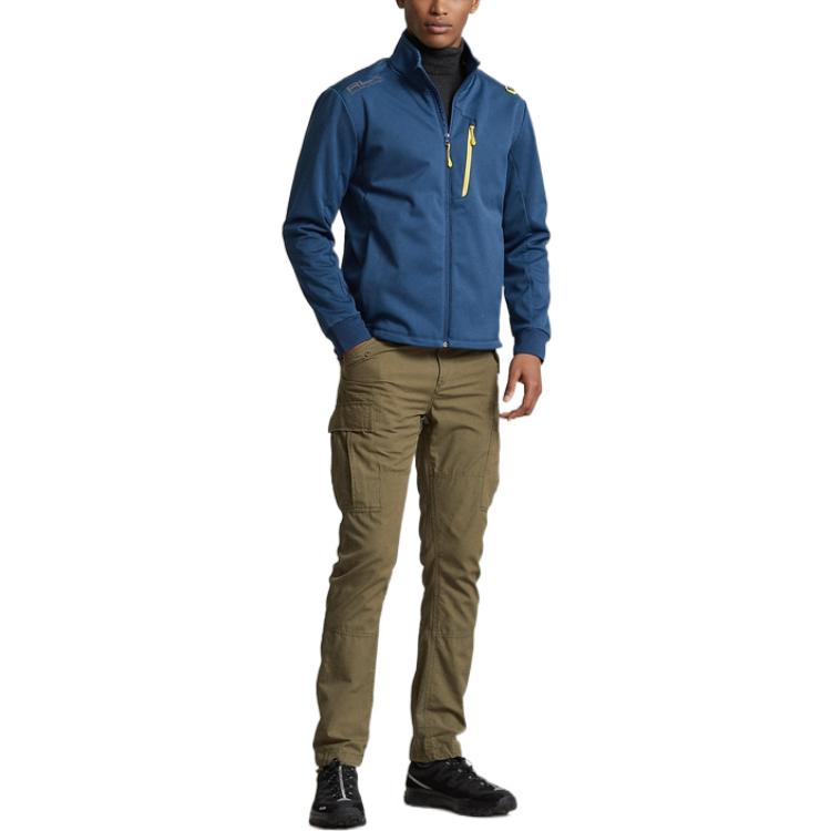 Polo Ralph Lauren FW22 RLX Blue Zip-Up Jacket with Stand Collar MNRXKNI16820022-400 圖 3