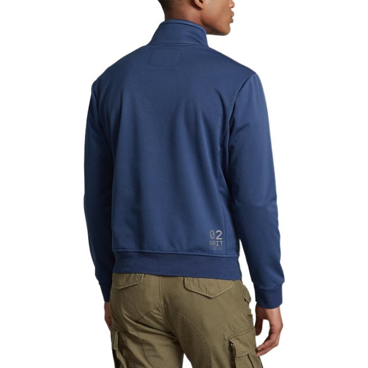 Polo Ralph Lauren FW22 RLX Blue Zip-Up Jacket with Stand Collar MNRXKNI16820022-400 圖 5
