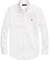 Polo Ralph Lauren FW22 Slim-Fit White Long Sleeve Shirt with Logo Embroidery. MNPOWOV16820207-100 Polo Ralph Lauren FW22 Slim-Fit White Long Sleeve Shirt with Logo Embroidery. MNPOWOV16820207-100