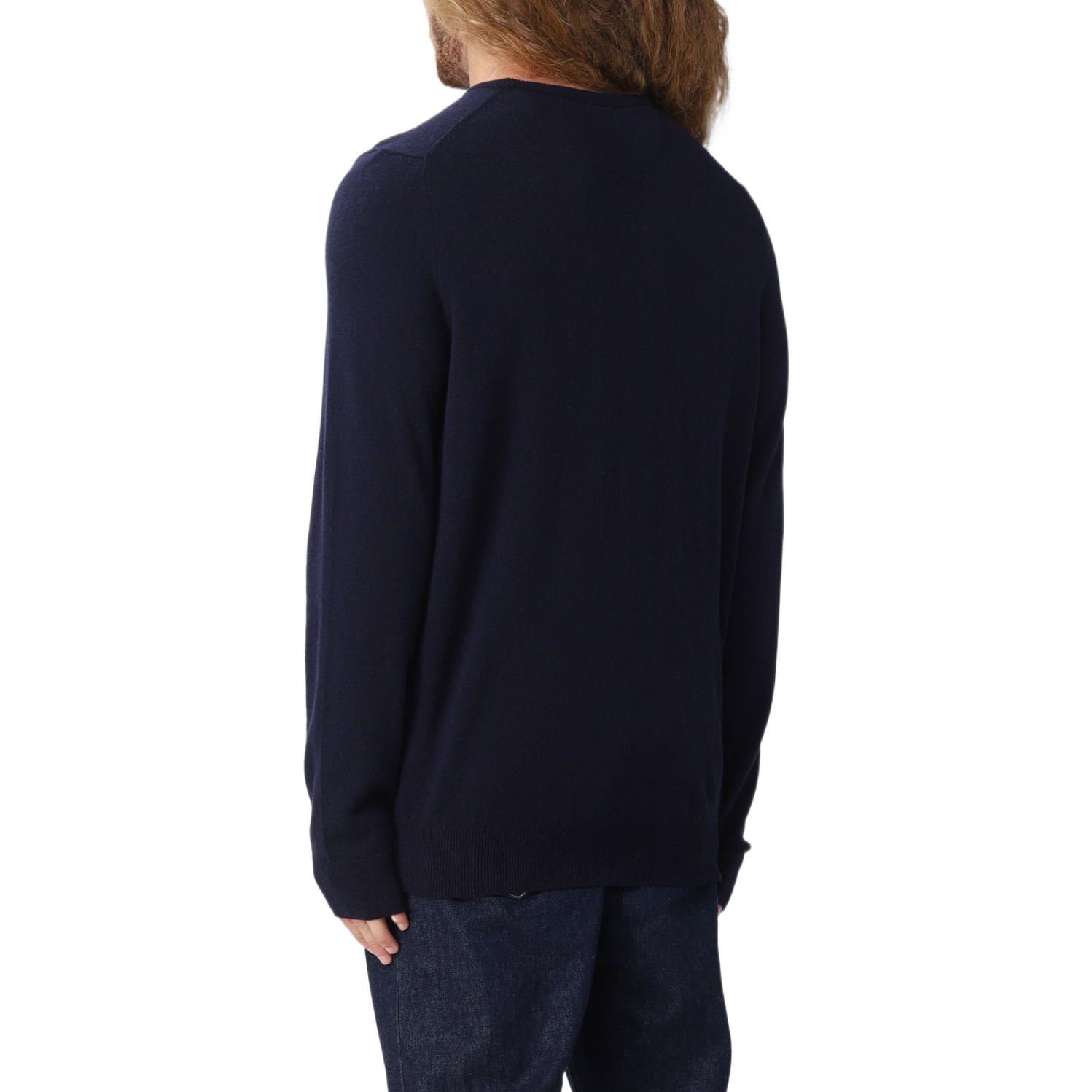 Polo Ralph Lauren FW22 Slim Fit Crewneck Embroidered Sweater Blue  Pullover 710876714-001 圖 5