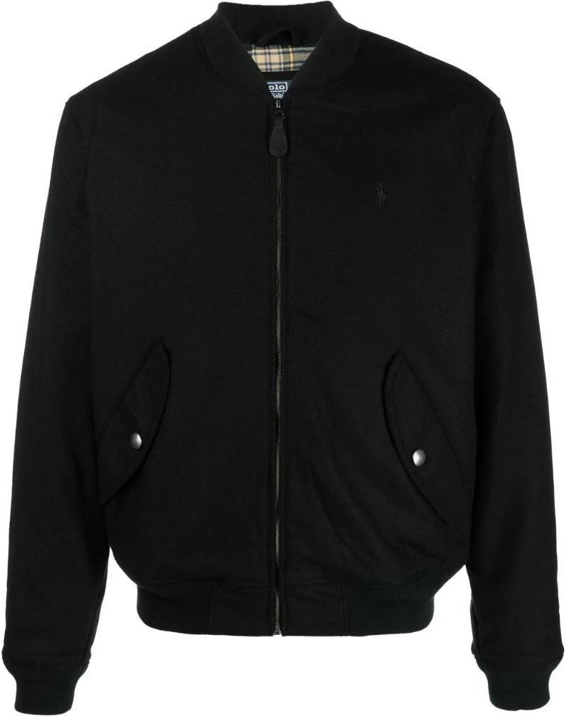 polo-ralph-lauren-fw-22-solid-black-embroidered-pony-bomber-jacket-for-men-710876151-002