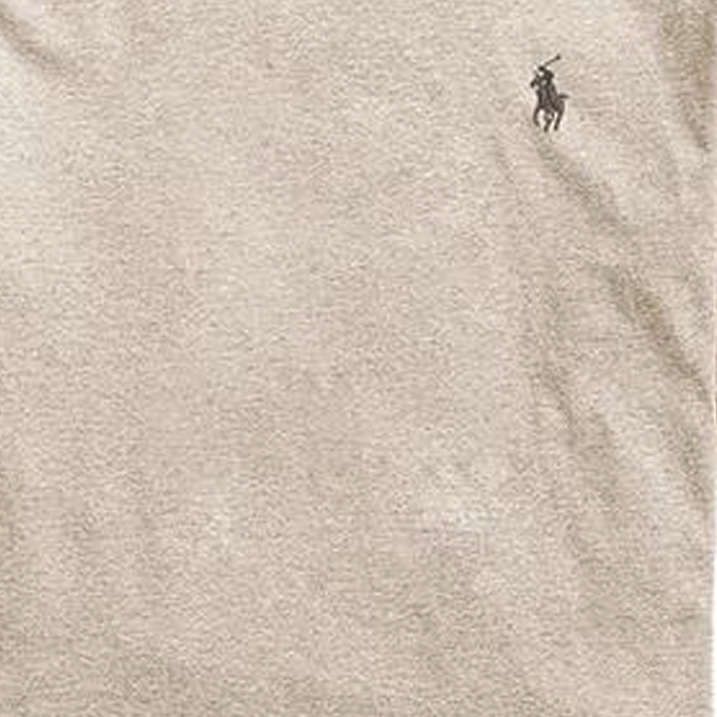 Purchase 폴로 랄프 로렌 FW22 솔리드 컬러 크루넥 긴팔 티셔츠 카키. 710627433-039