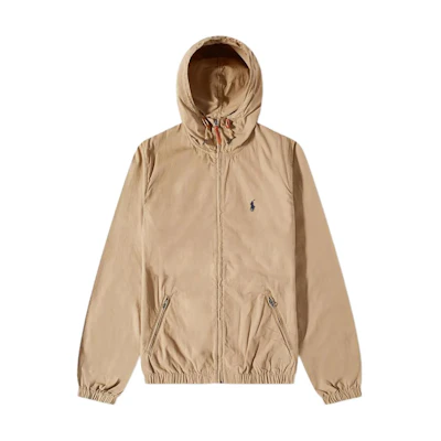 Polo Ralph Lauren FW22 Solid Color Zip-Up Hoodie Jacket for Men. 710832204-011