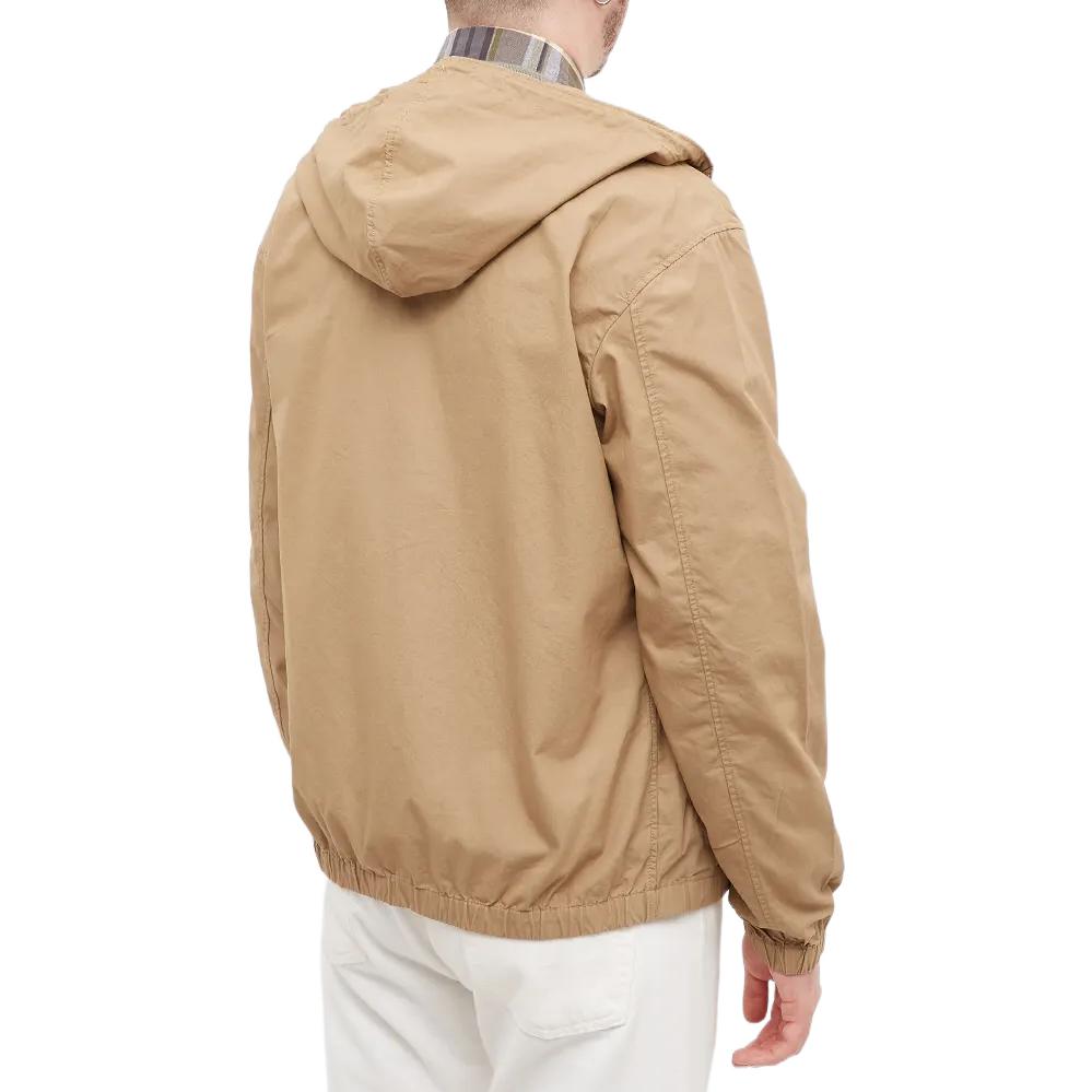 Shop Polo Ralph Lauren 男士FW22纯色连帽拉链外套。 710832204-011