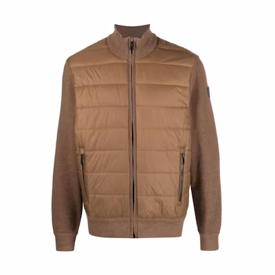 Polo Ralph Lauren FW22 Solid Color Zip-Up Jacket Men’s Brown. 710890565-001