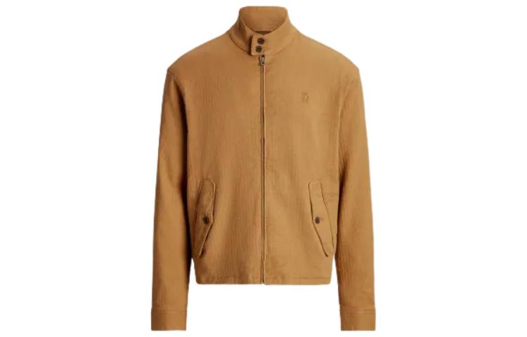 Polo Ralph Lauren FW22 Solid Linen Blend Herringbone Jacket  Khaki. MNPOOTW16021062-250 圖 2