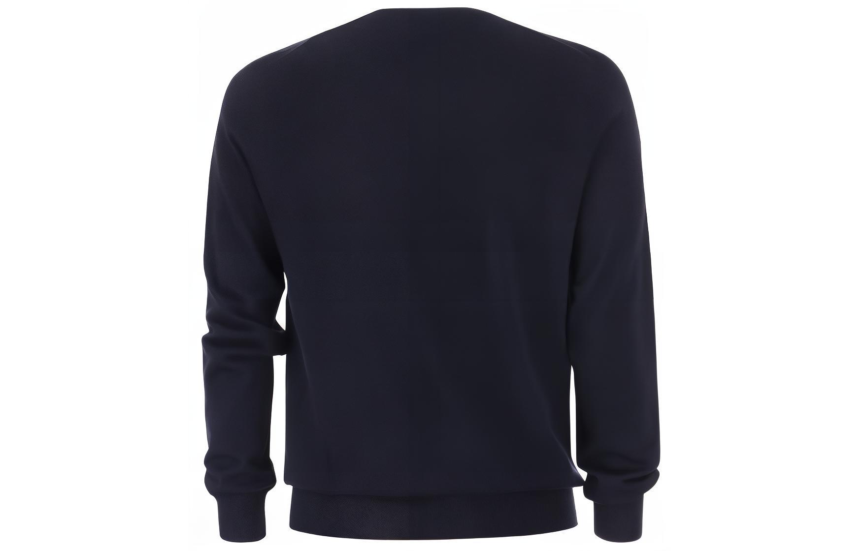 Polo Ralph Lauren FW22 Solid Logo Embroidered Crewneck Wool Sweater Men Blue 710876846-003 圖 3