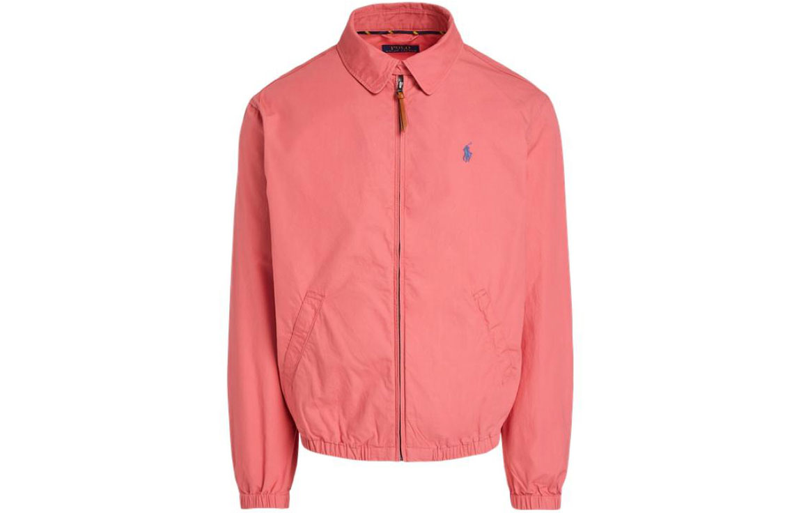 Polo Ralph Lauren FW22 Solid Logo Embroidered Zip-Up Jacket Men’s Red. MNPOOTW16020875-600 圖 2